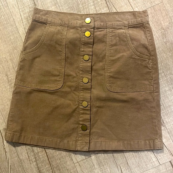 Tory Burch 'Lucitano' Corduroy Skirt NWOT, 2 - Picture 9 of 14